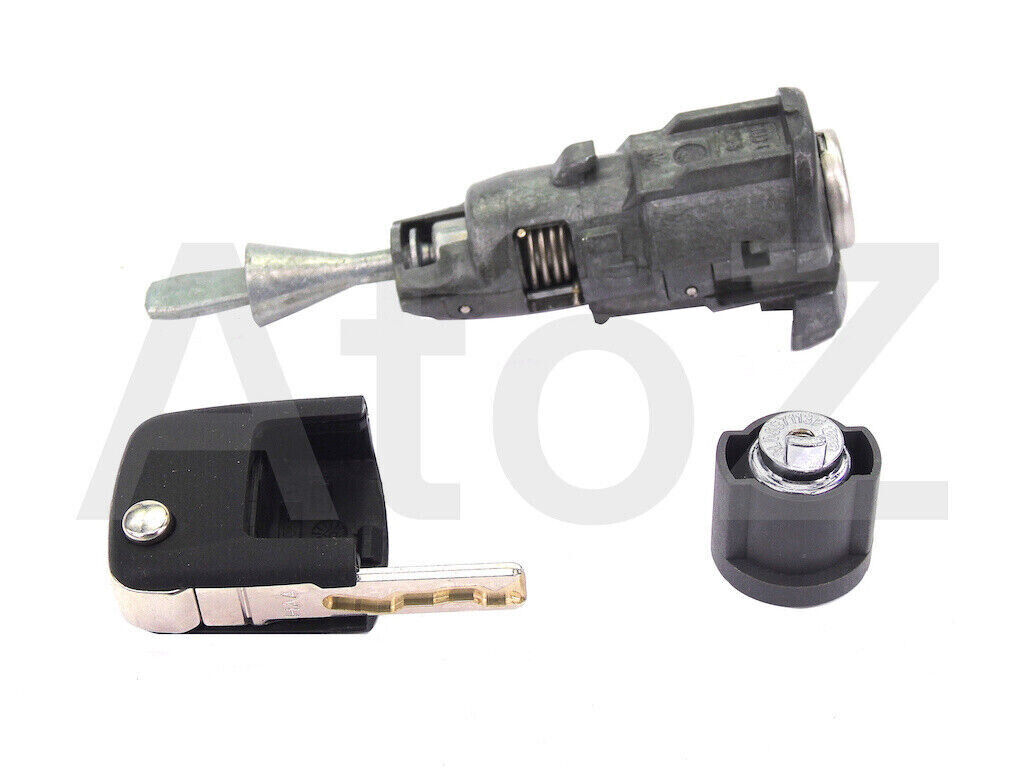 IGNITION BARREL TRANSPONDER KEY LOCK SET GENUINE OE VW GOLF MK5 (2004-08)