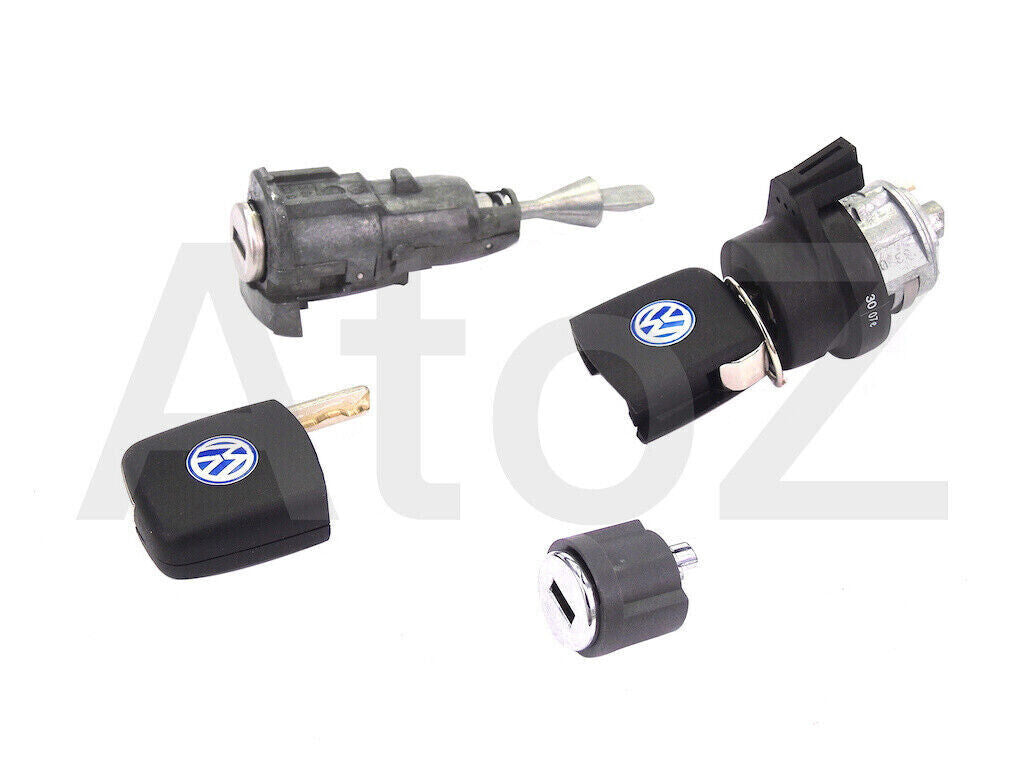 IGNITION BARREL TRANSPONDER KEY LOCK SET GENUINE OE VW GOLF MK5 (2004-08)