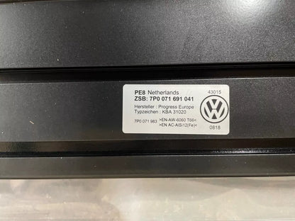 GENUINE VW RUNNING BOARD SIDE STEP RAILS BLACK FITS VOLKSWAGEN TOUAREG 7P 2011-17