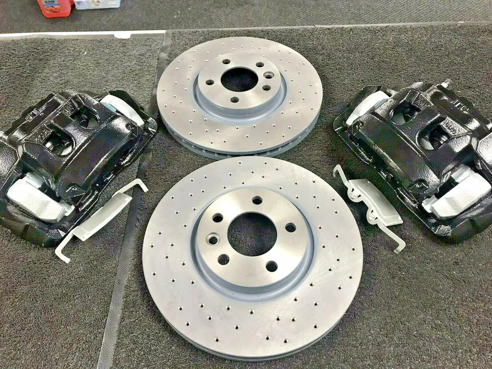 VW TRANSPORTER T5 T6 PERFORMANCE BIG BRAKE UPGRADE CONVERSION KIT 340mm BLACK