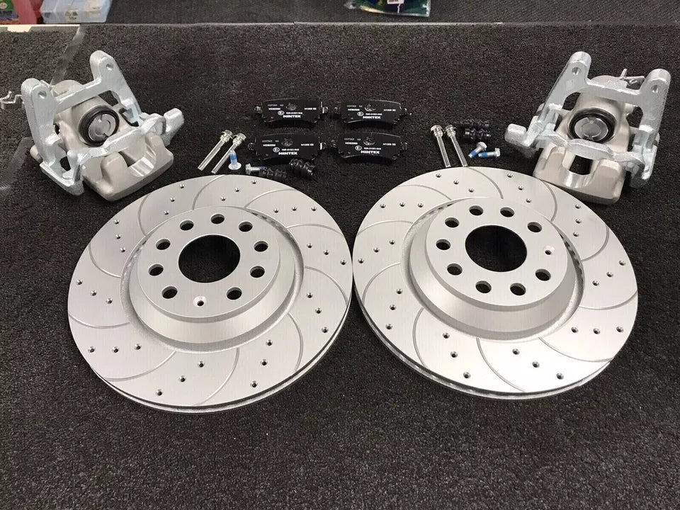 AUDI TT 8J TDI TFSi PERFORMANCE BIG BRAKE UPGRADE CONVERSION KIT FRONT REAR KIT