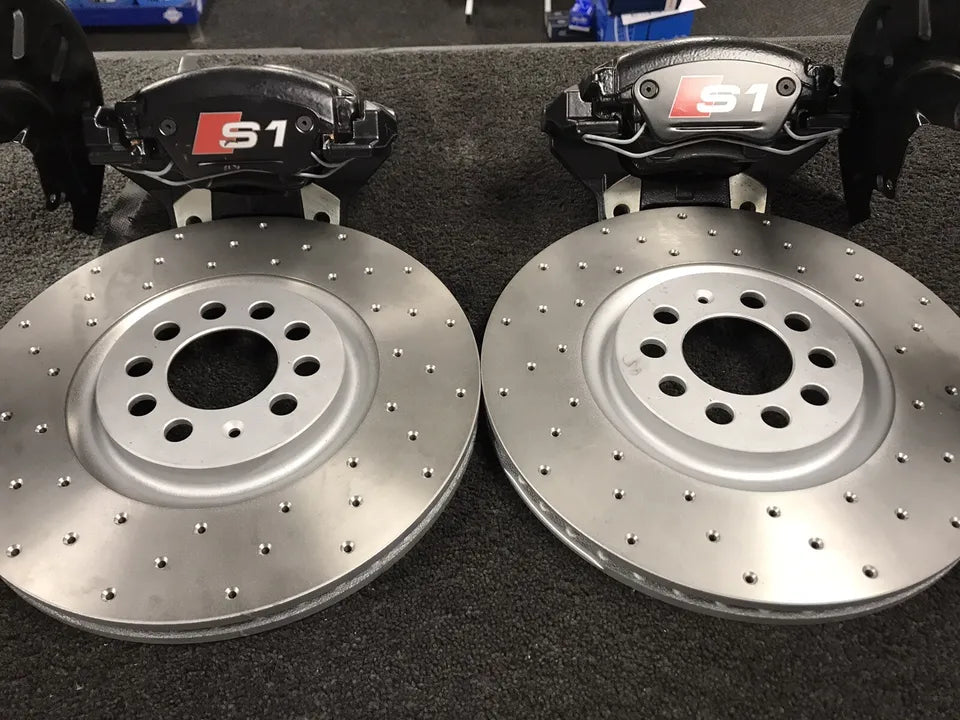 SEAT IBIZA 6J 6L CORDOBA FABIA ALTEA A1 S1 BIG BRAKE CONVERSION KIT S1 BRAKES 310MM BRAKE DISCS CALIPER PADS